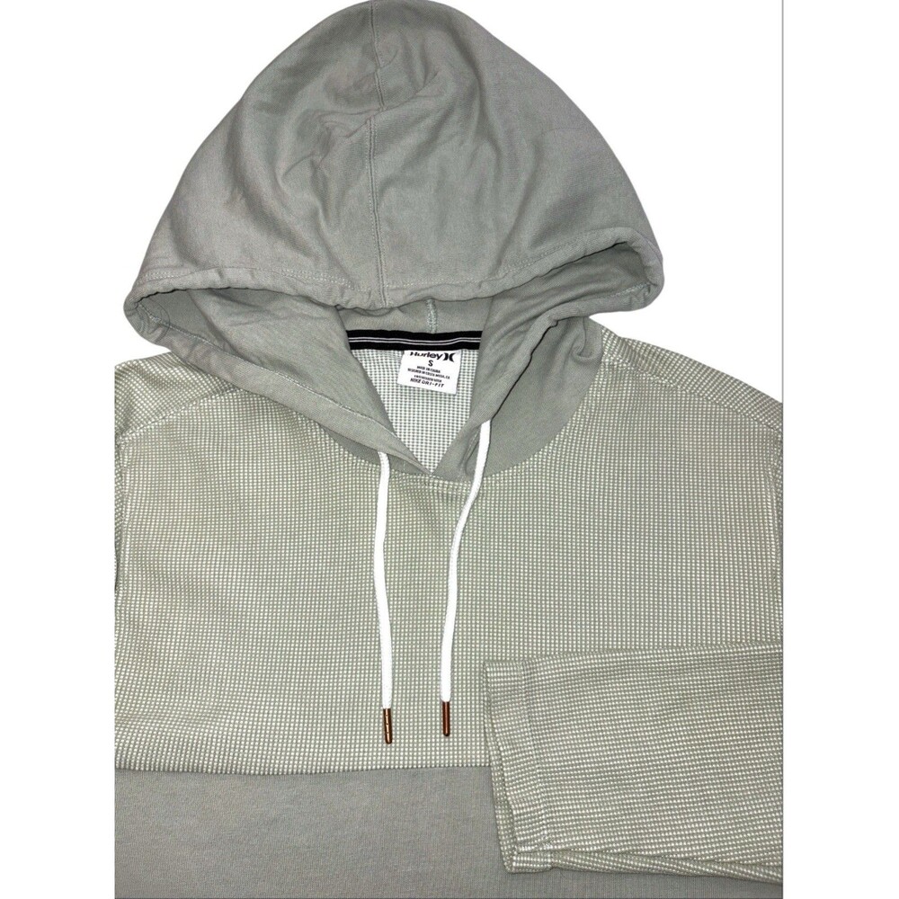 Hurley Dri-FIT Hoodie Men's Small Santa Cruz Green Sweatshirt Pullover BV1925